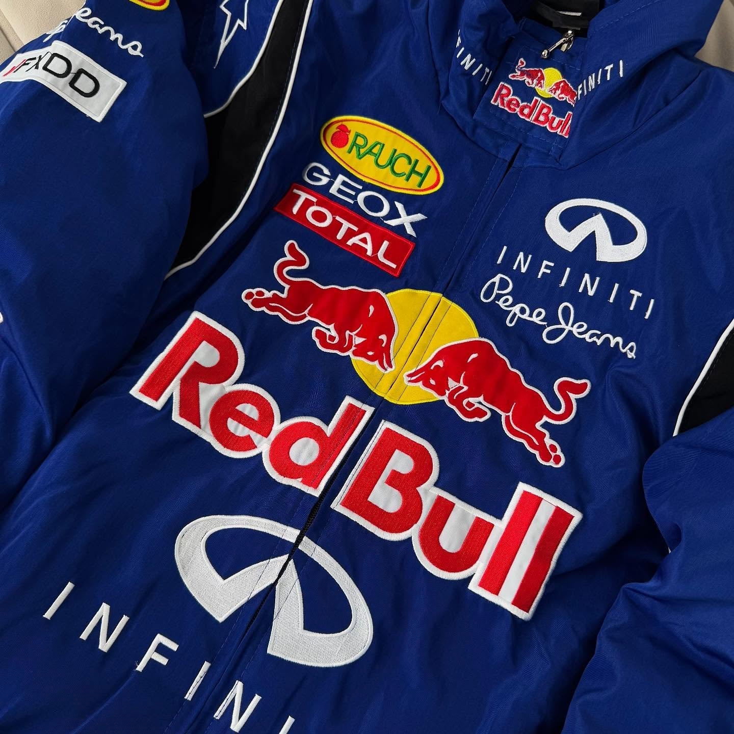 Бомбер "Racing" blue