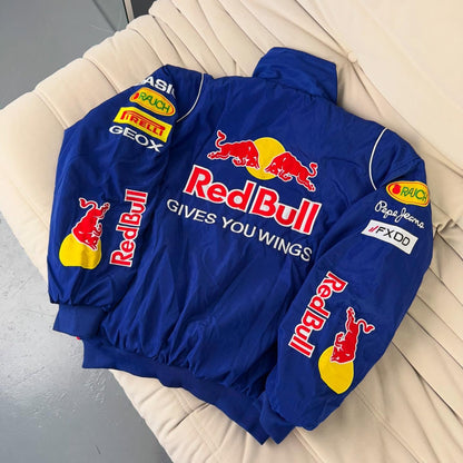 Бомбер "Racing" blue