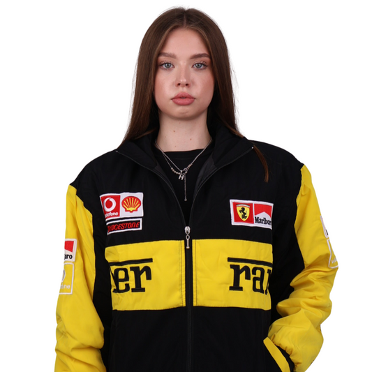 Бомбер "Blitz" yellow vintage