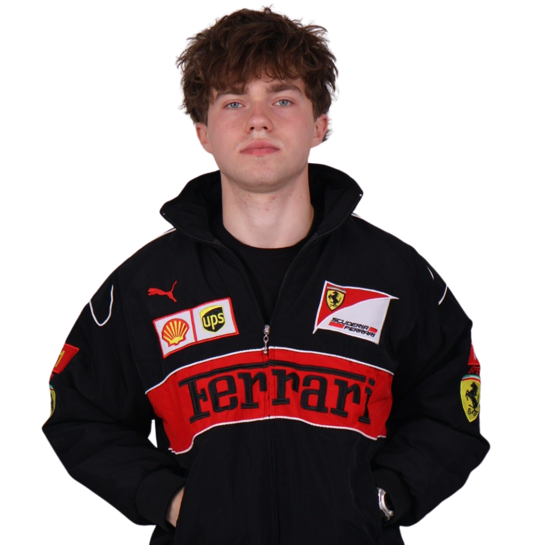 Бомбер "Blitz" black vintage