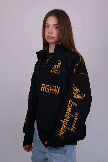 Бомбер "Vector racing" vintage