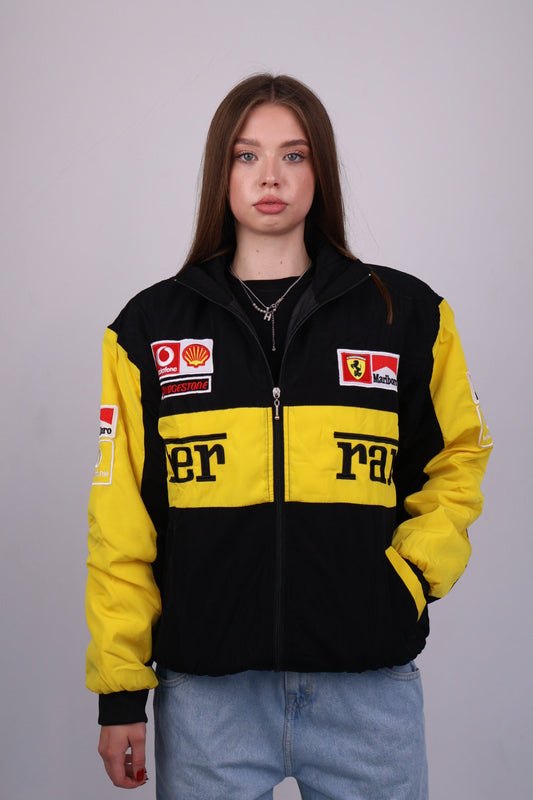 Бомбер "Blitz" yellow vintage