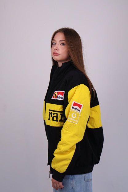 Бомбер "Blitz" yellow vintage
