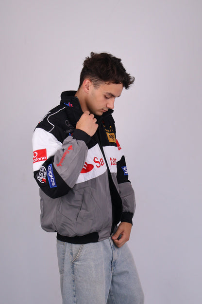 Бомбер "Ignition" gray vintage