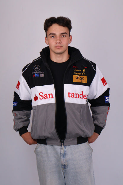 Бомбер "Ignition" gray vintage
