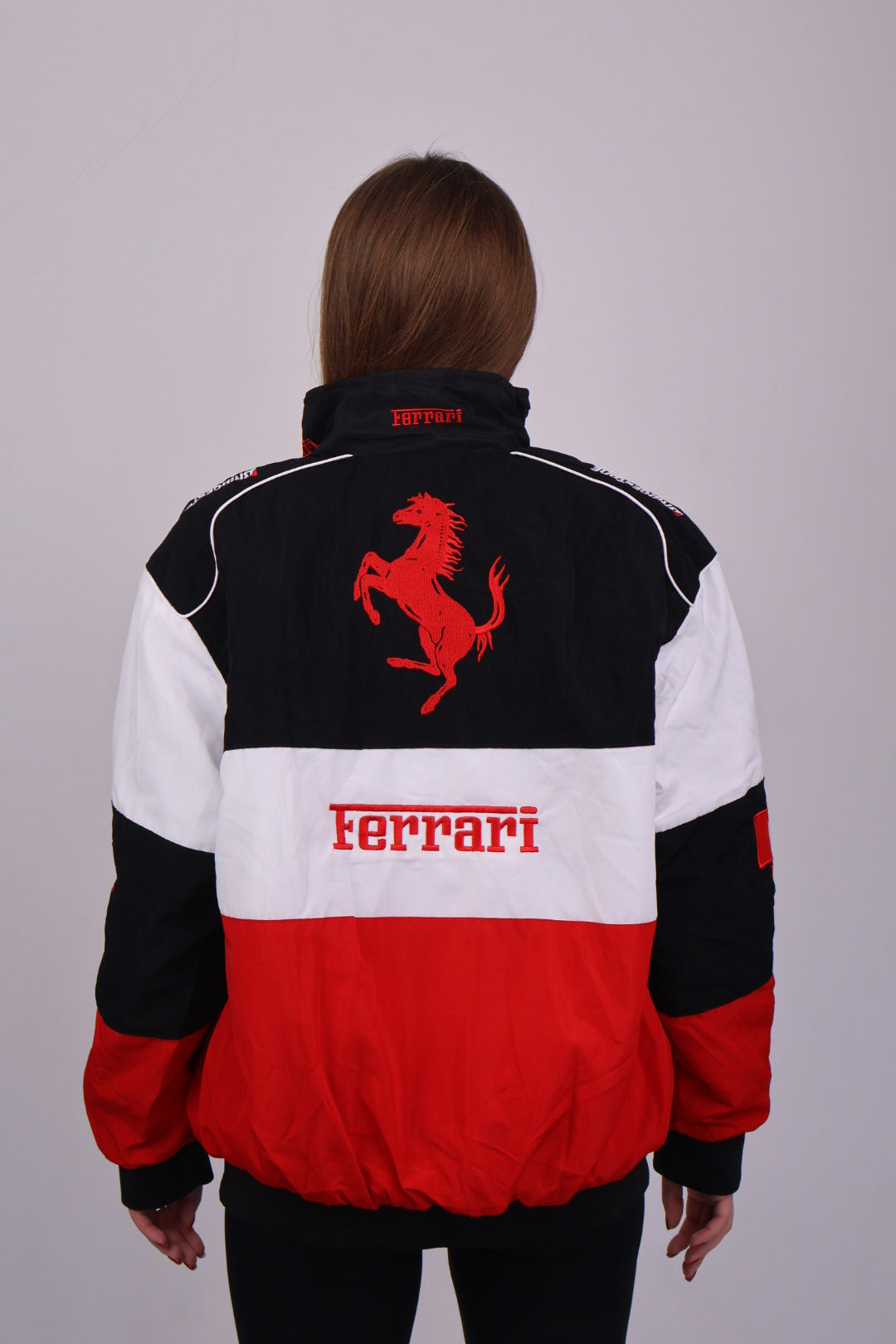 Бомбер "Blitz" white vintage