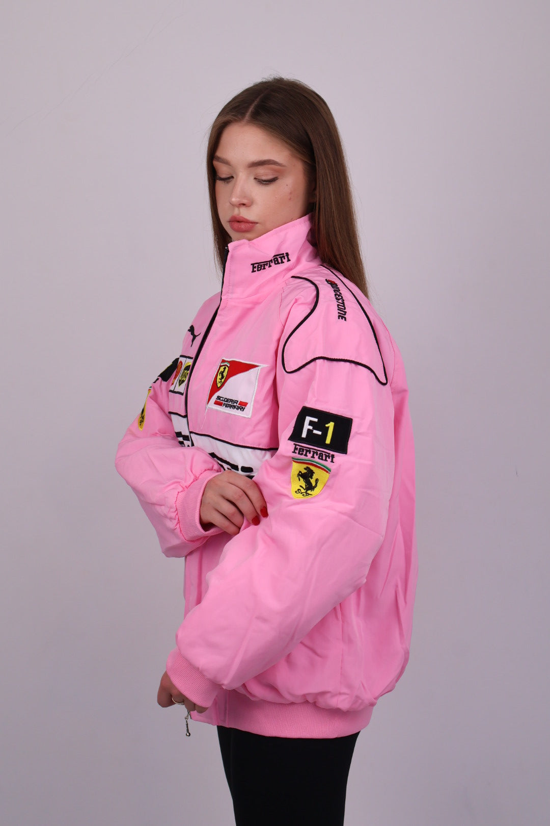 Бомбер "Blitz" pink vintage