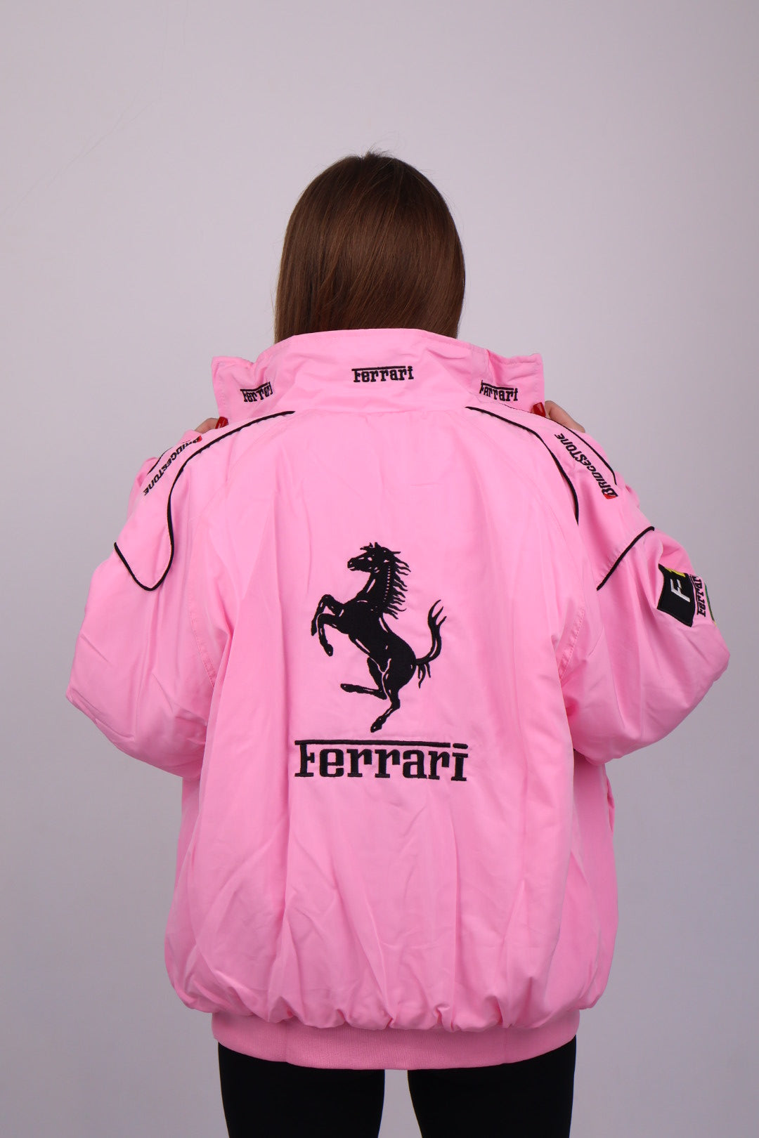 Бомбер "Blitz" pink vintage