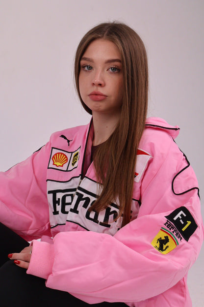 Бомбер "Blitz" pink vintage