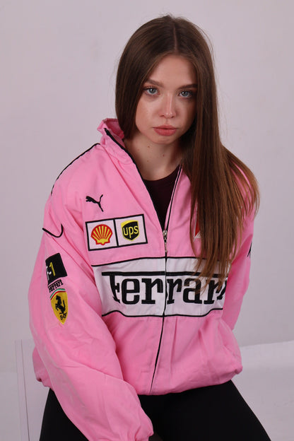 Бомбер "Blitz" pink vintage
